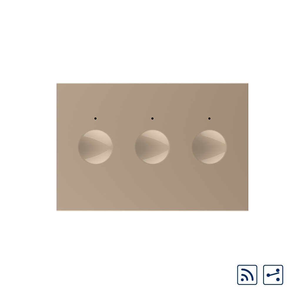 Modul Intrerupator Triplu Wireless Touch Livolo - imagine 8