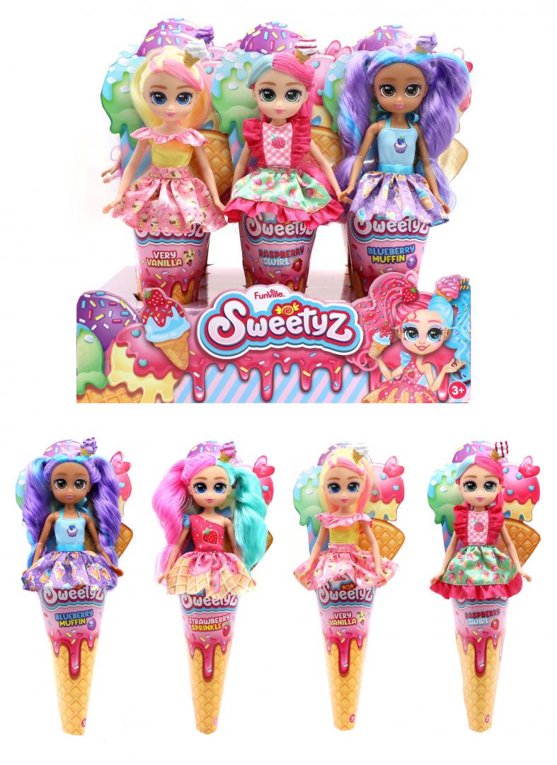 Papusa SWEETYZ 23 cm - Cadou Perfect pentru Copii | Generic