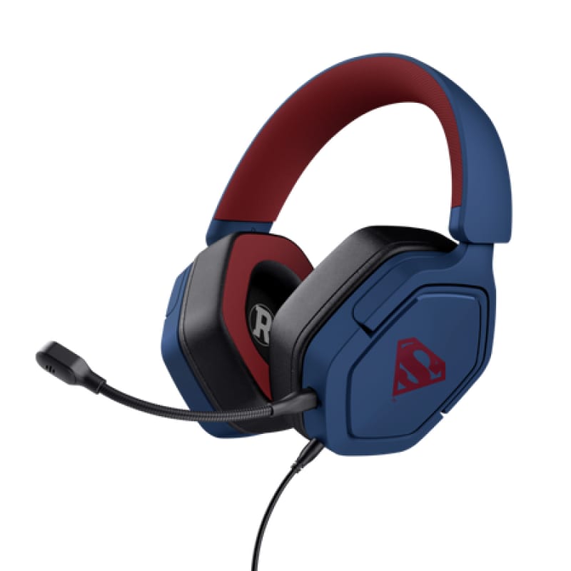 Căști Trust GXT492SM Carus cu Microfon - Albastru Gaming - imagine 2