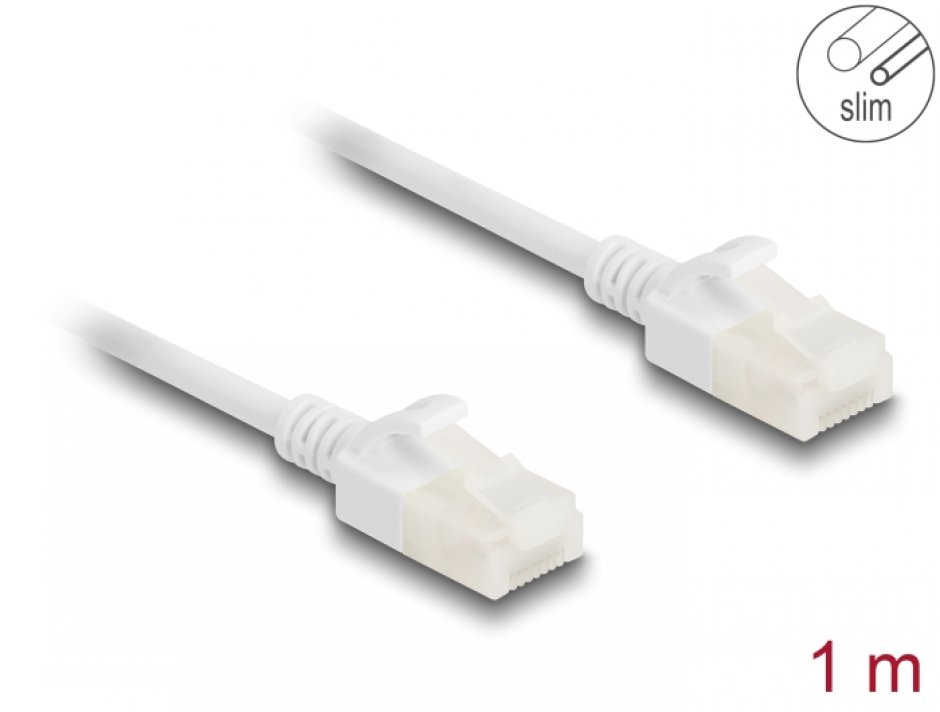 Cablu RJ45 Cat.6A Delock 1m Industrial Slim