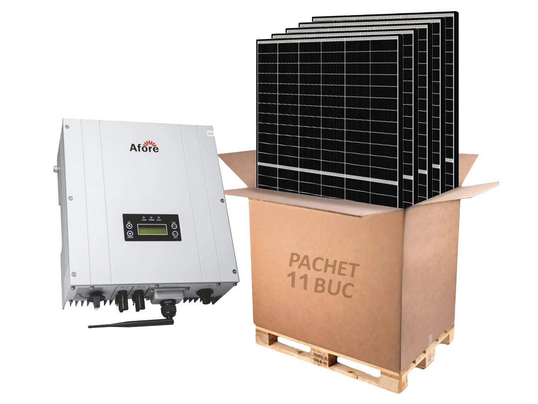 Kit Solar Afore 5KW + 11 Panouri Canadian Solar