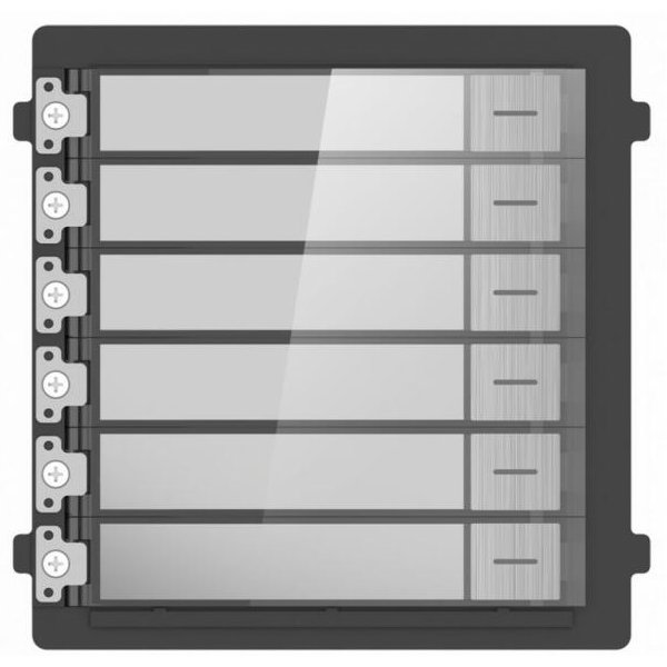 Modul Extensie Videointerfon Hikvision 6 Butoane