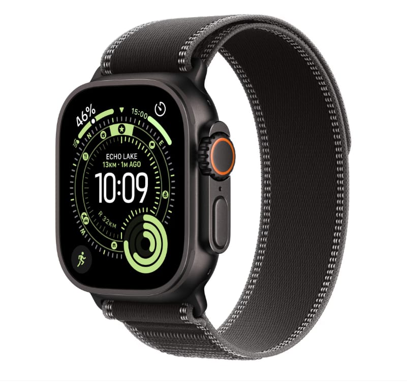 Apple Watch Ultra 3 GPS+Cellular 49mm Titan Negru - imagine 3