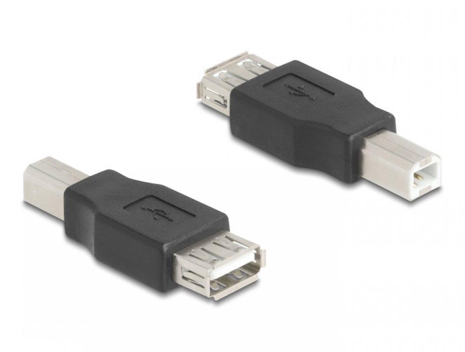 Adaptor USB-B 2.0 la USB-A Delock 67199