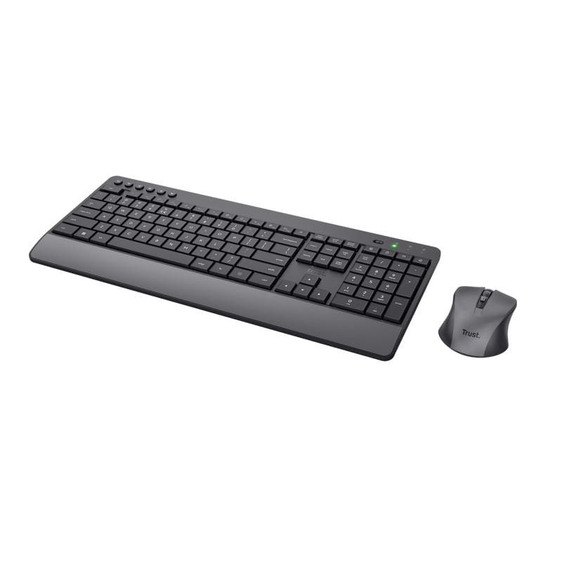Trust Trezo Kit Tastatura + Mouse Wireless, Eco-Friendly - imagine 5