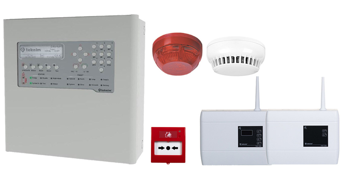Centrală Adresabilă Teknim TFP-2211 | 72 Zone
