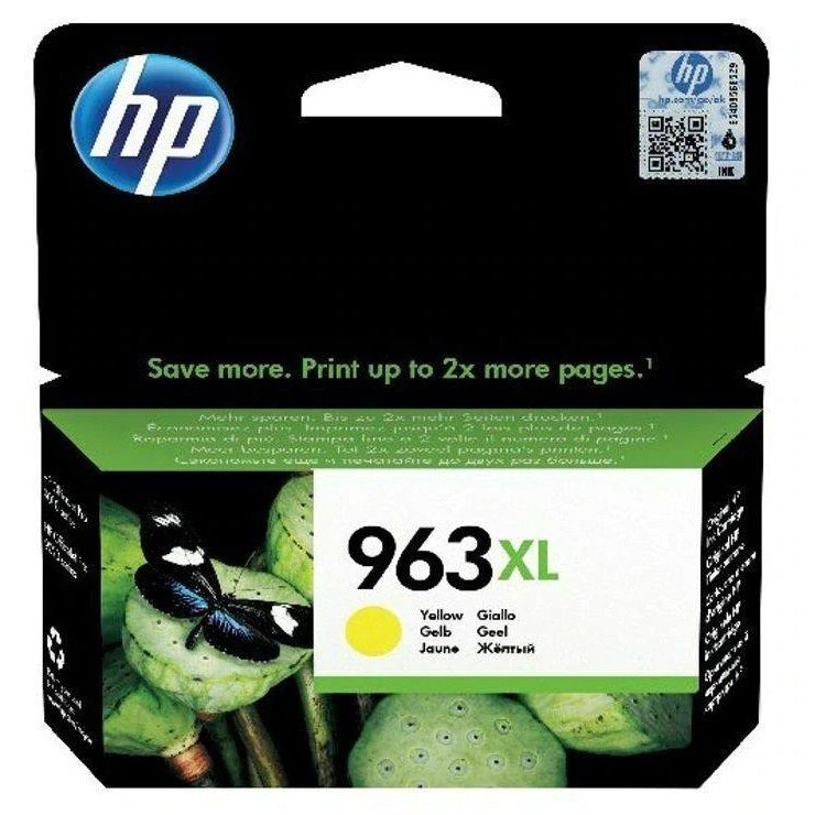 Cartus Cerneala HP 963XL Galben Original - 1600 Pagini