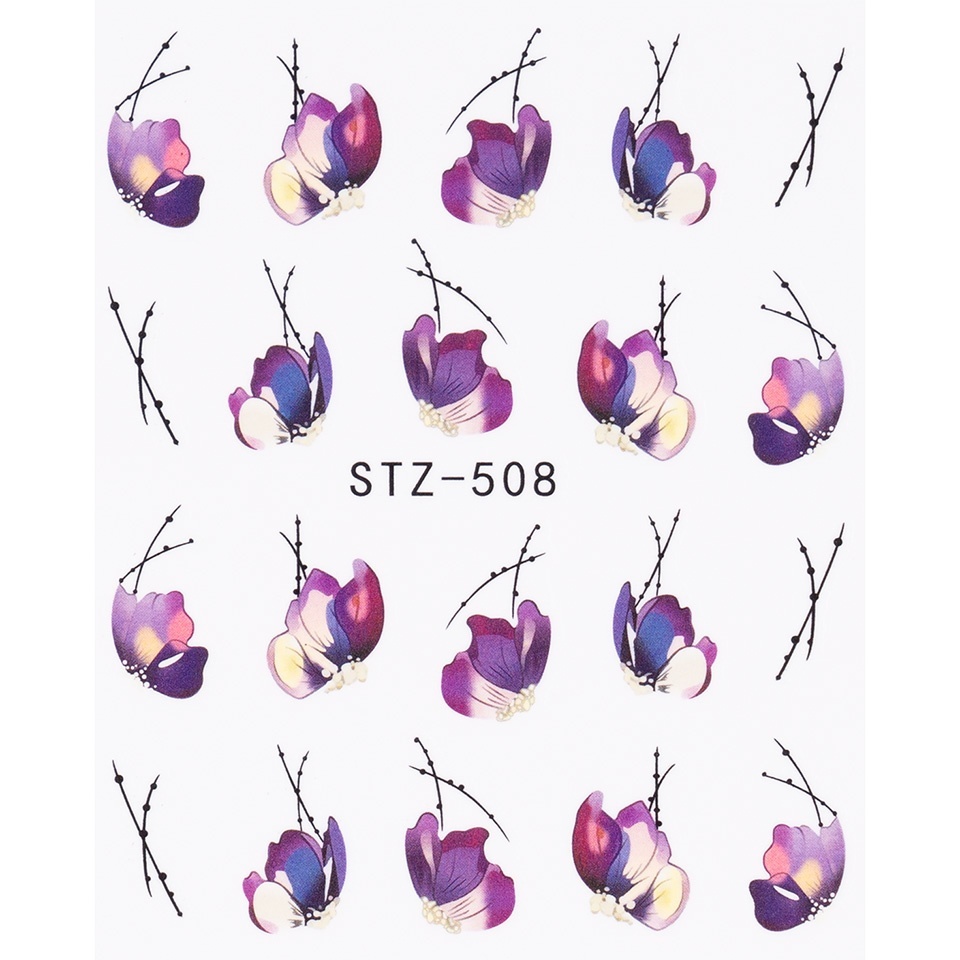 Tatuaj Unghii Luxorise Flower Spice STZ-508