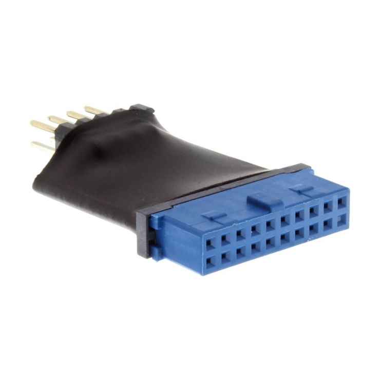 Adaptor USB 3.0 la 2.0 InLine 33449L, 19 pini