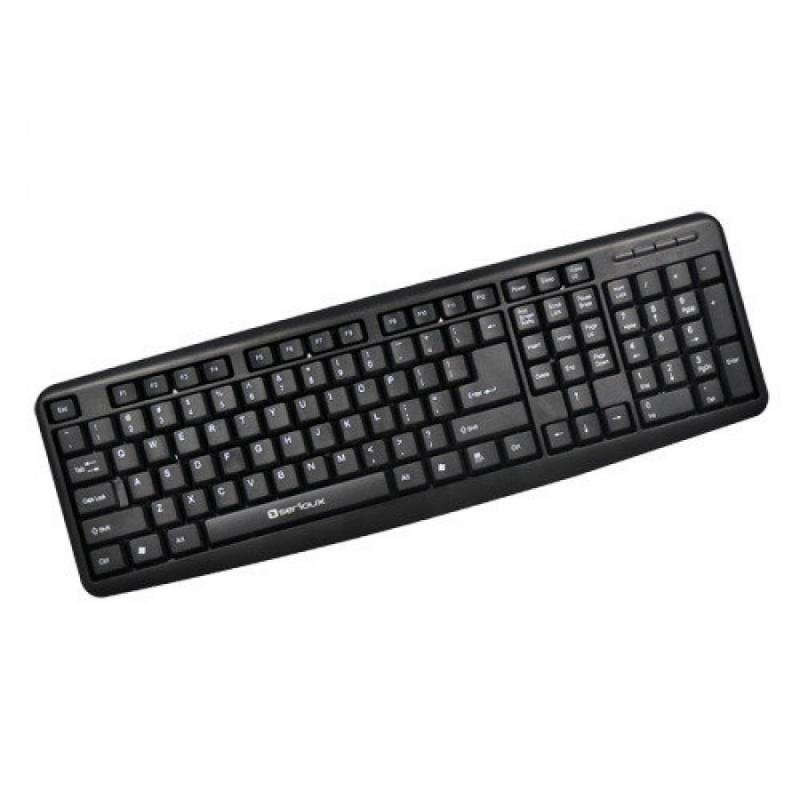 Tastatura SERIOUX 9400USB 104 Taste Negru - Conectare USB