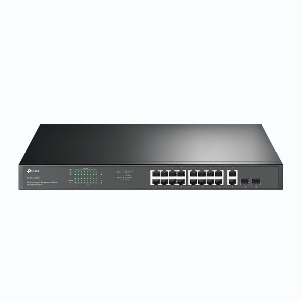 Switch TP-LINK TL-SG1218MP 18 Porturi Gigabit PoE+ 250W Metal