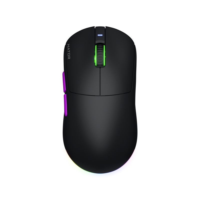 Mouse Wireless Hator Quasar 3 ULTRA 8K - Senzor PixArt 3395 - imagine 1