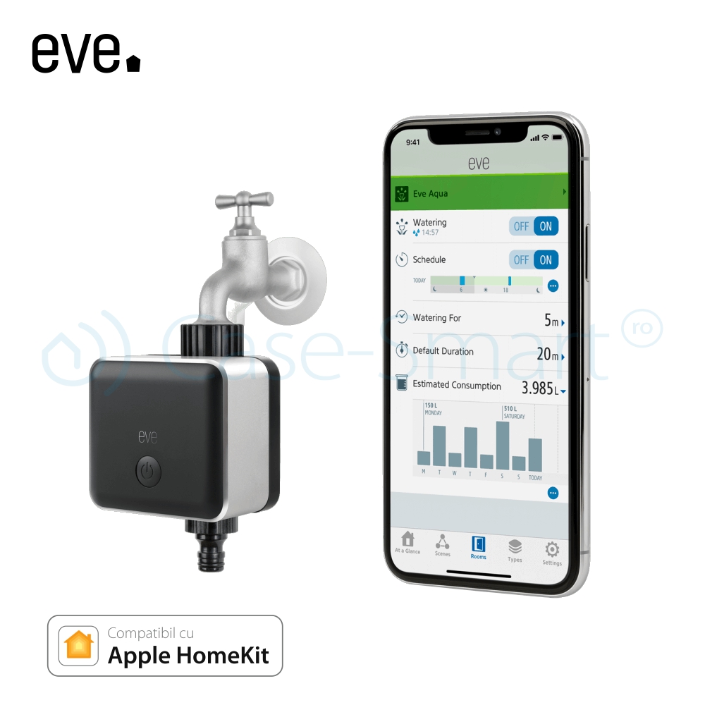 Eve Aqua: Sistem Smart Irigații Apple HomeKit - imagine 5