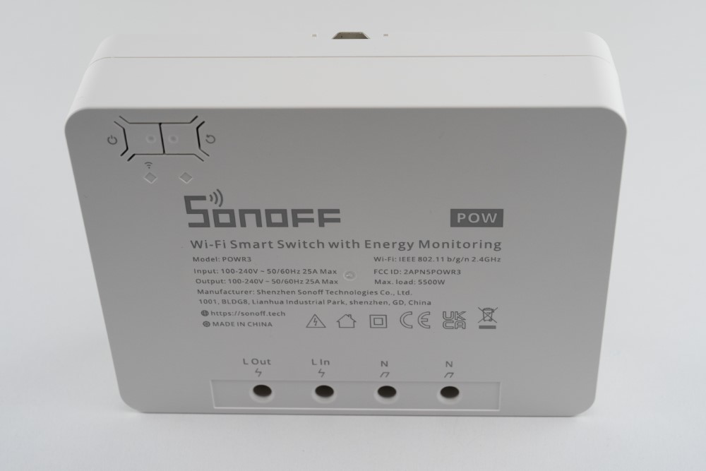 Releu Wi-Fi Sonoff Pow R3, 25A, Smart Home - imagine 7