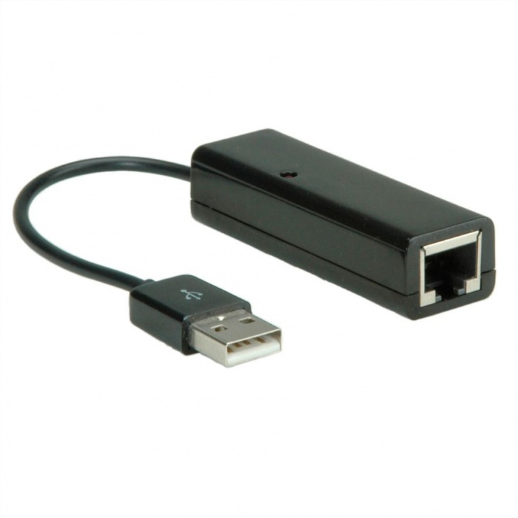 Adaptor USB 2.0 la Ethernet Value, LAN RJ45