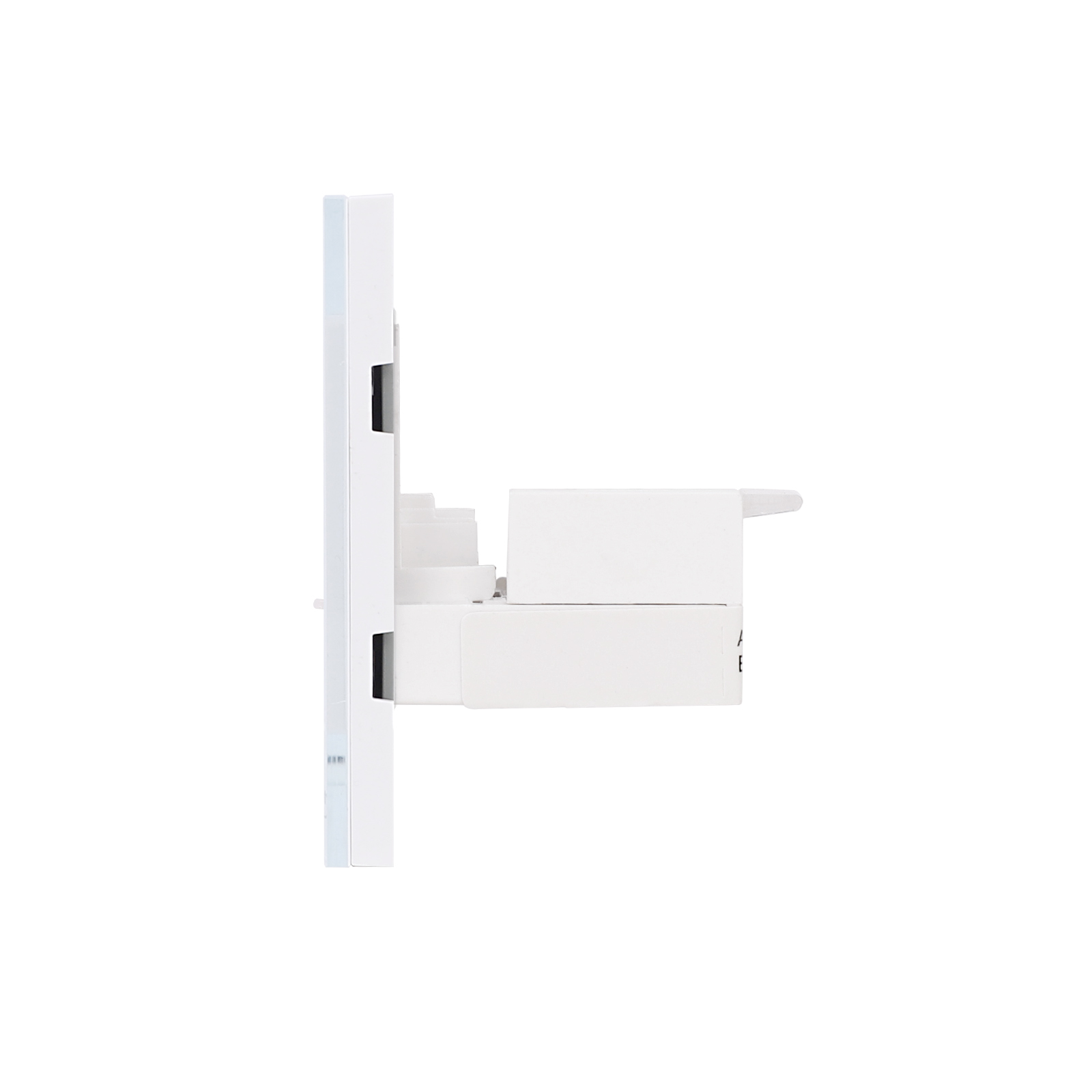 Priza Telefon 1M LUXION cu Ramă din Sticlă, IP44, 3M - imagine 3