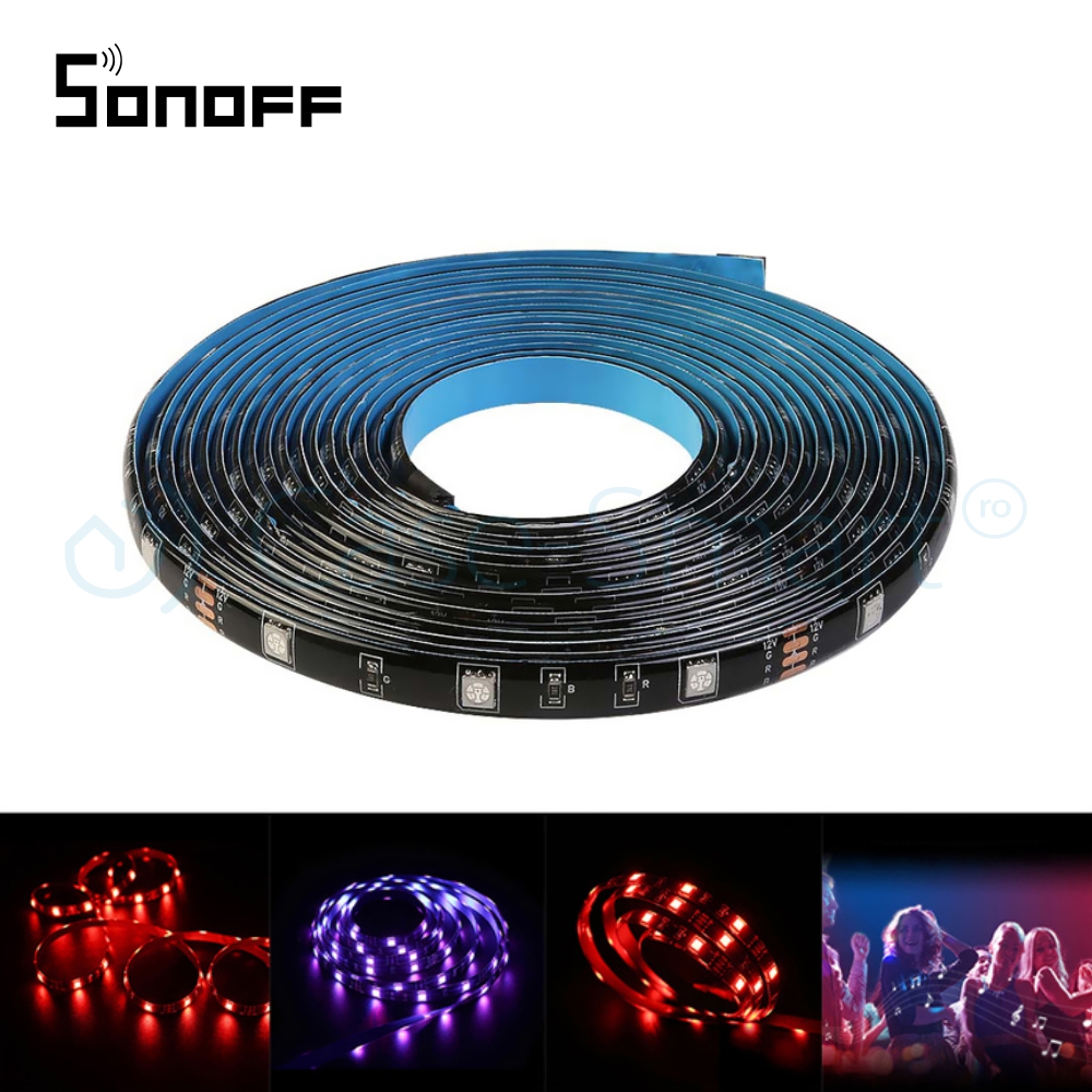 Extensie Banda LED 2m 5050RGB Sonoff L1, WiFi - imagine 3