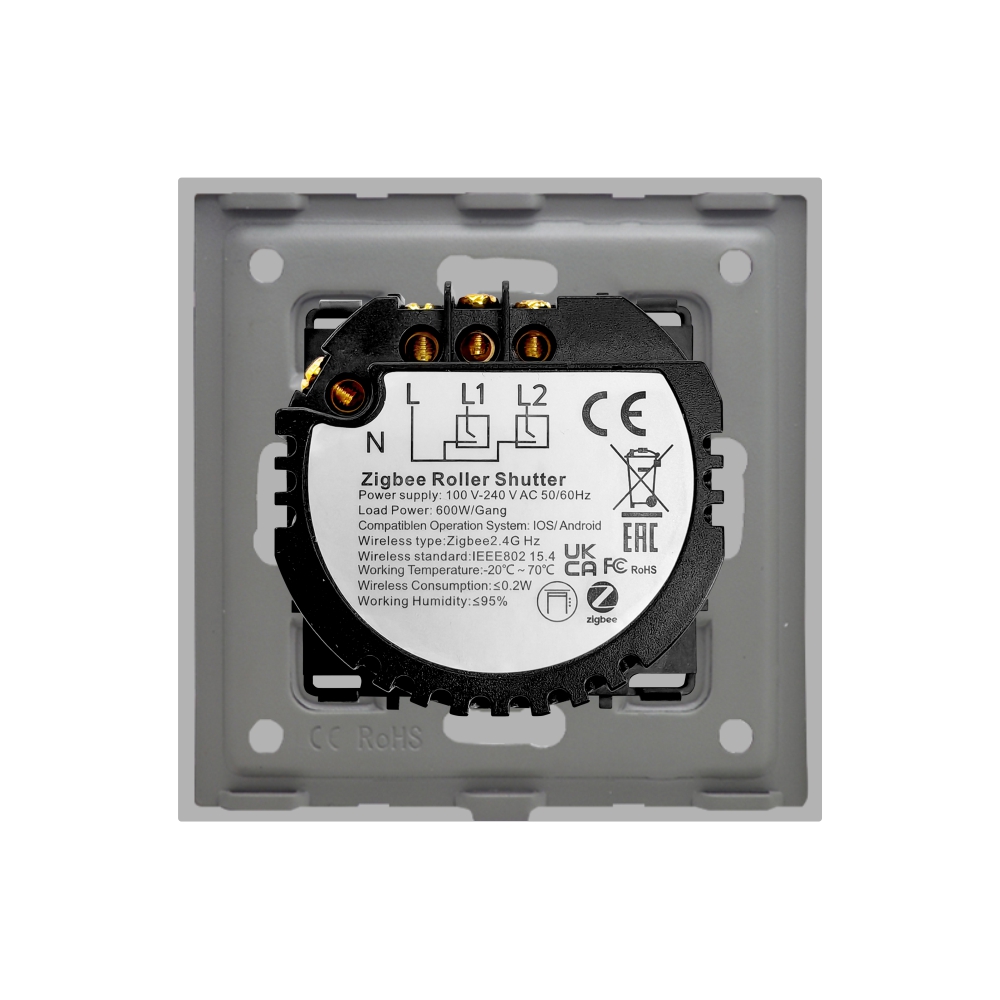 Întrerupător Touch Rulouri Zigbee LUXION - imagine 16