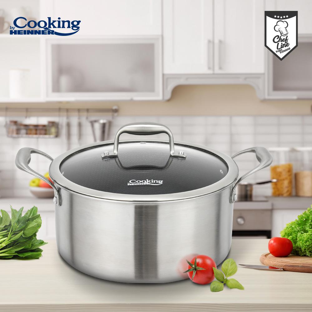Semioală Heinner Titanium3 Inox 7L - Calitate Premium - imagine 5