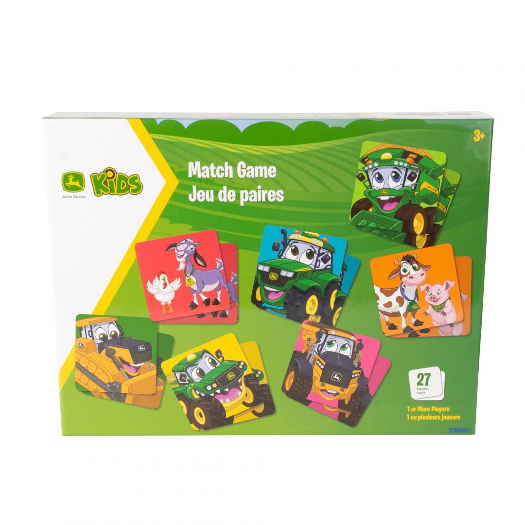 Joc de Potrivire John Deere - Accesoriu Educativ Tractor