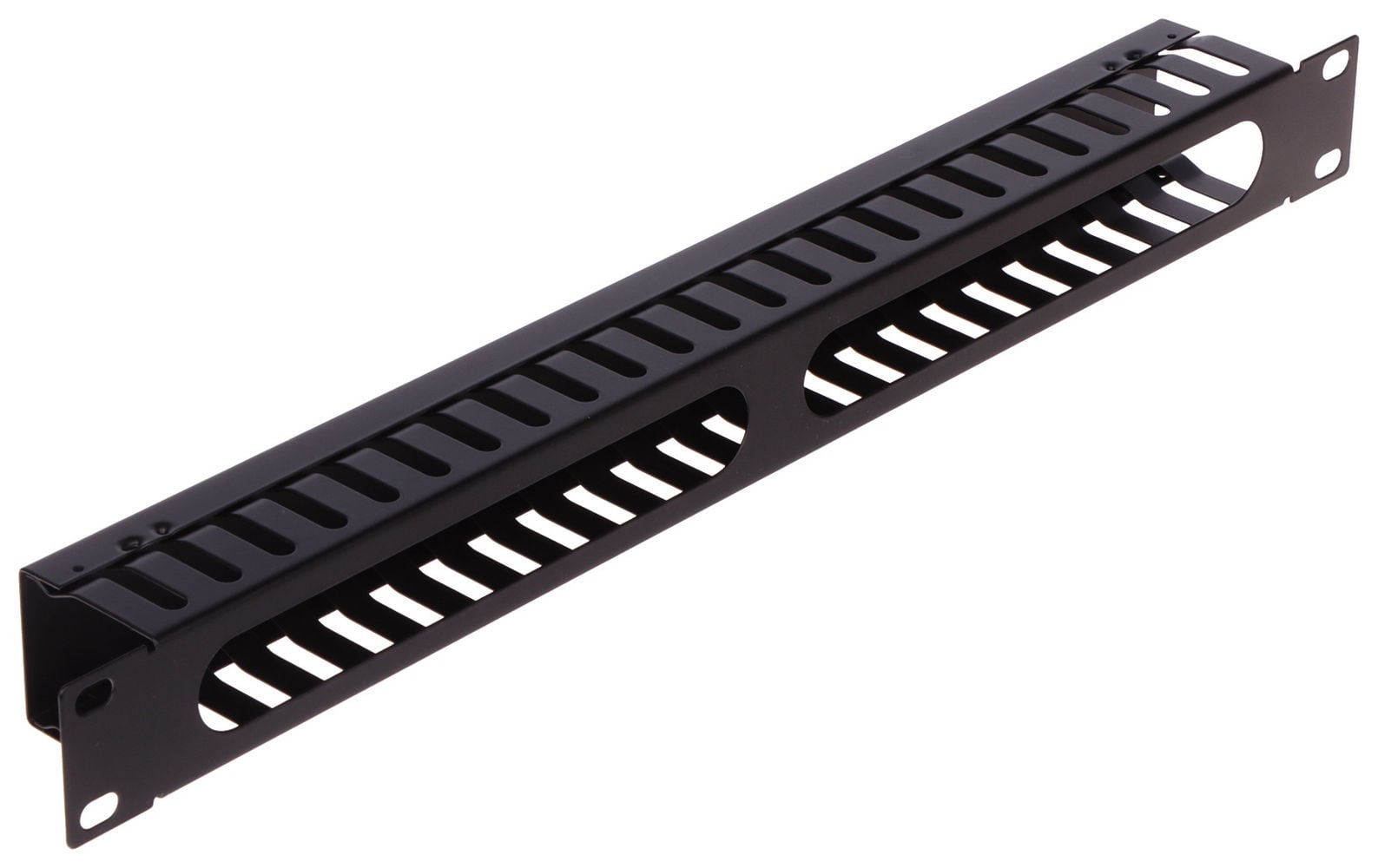 Organizator cabluri rack Safer OKR-24, 1U, 24 ghidaje, metal