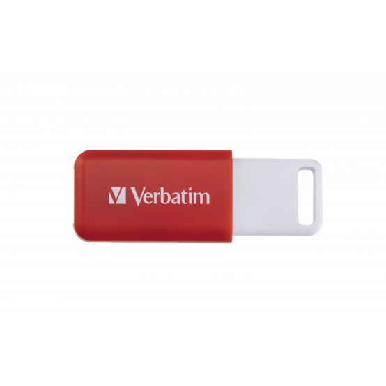 Memorie USB Verbatim 16GB DataBar Rosu - Stocare Portabila