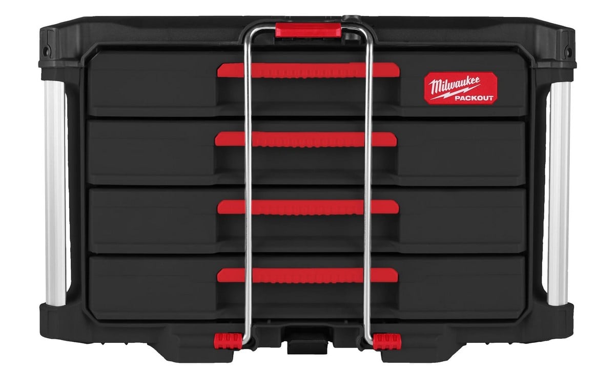 Cutie PACKOUT 4 Sertare Milwaukee - Organizare Eficientă