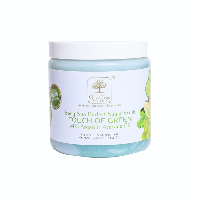 Body Spa Sugar Scrub Touch of Green Nailshop 250g