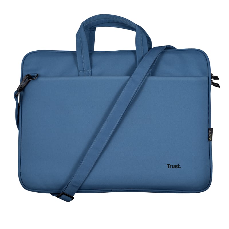Geanta Laptop Trust Bologna ECO 16 inch Albastru - Protecție Și Stil - imagine 3