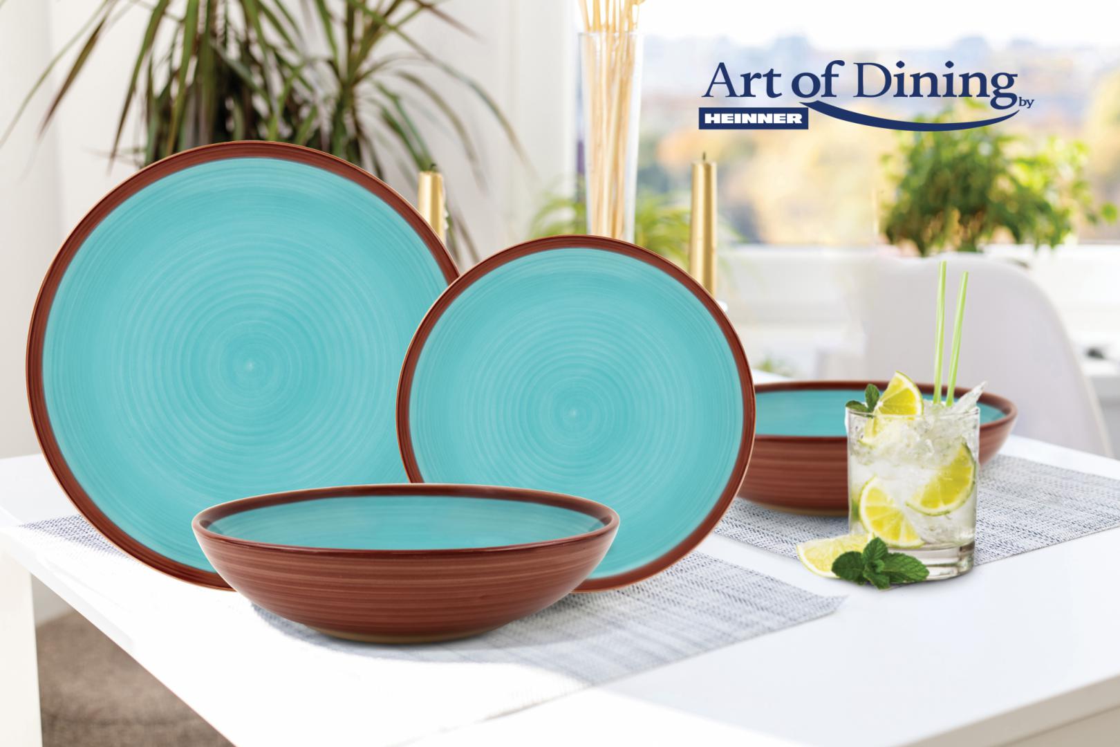 Serviciu Masa Ceramica 18 Piese Sierra - Heinner Art of Dining - imagine 4