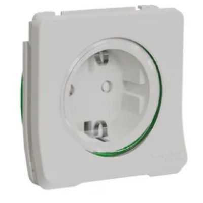 Priză Schneider Mureva MUR39134 2P+E 16A IP55, alb