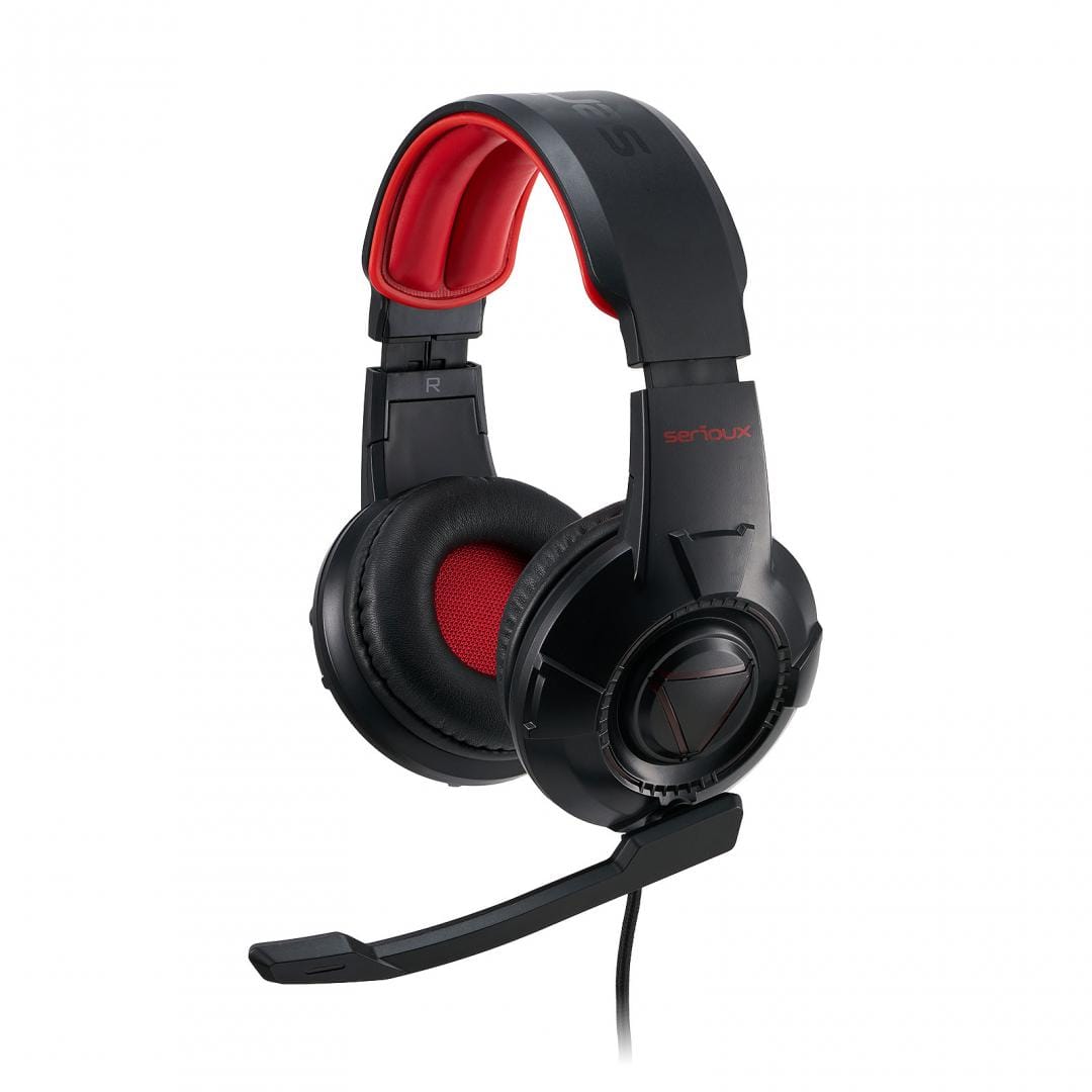 Căști Gaming SERIOUX RUARI cu Microfon - 40mm, Negru - imagine 7