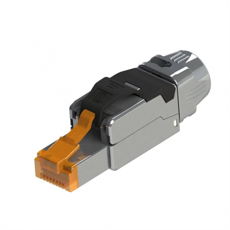 Conector RJ45 Cat 8.1 Roline, Asamblare Rapidă