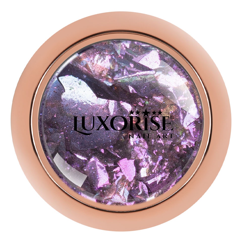 Paiete Unghii LUXORISE Amethyst Twist - Strălucire Intensă
