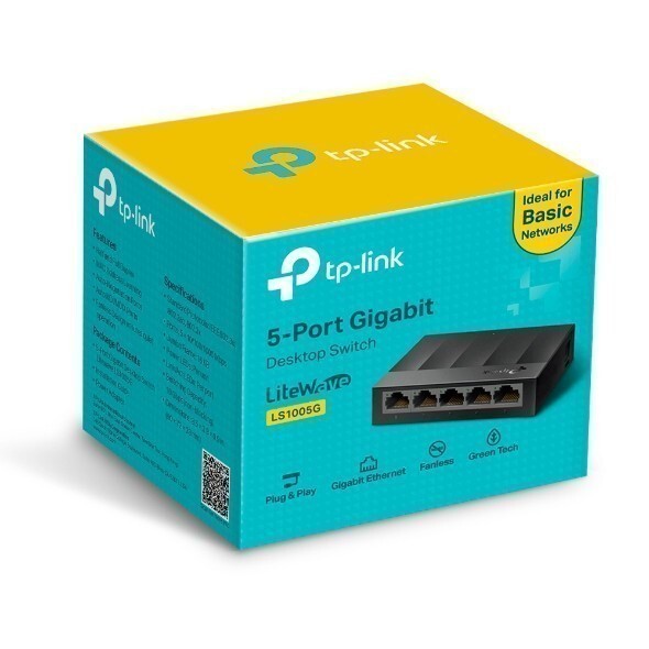 Switch TP-LINK LS1005G 5 Porturi Gigabit - Extinde Rețeaua - imagine 2