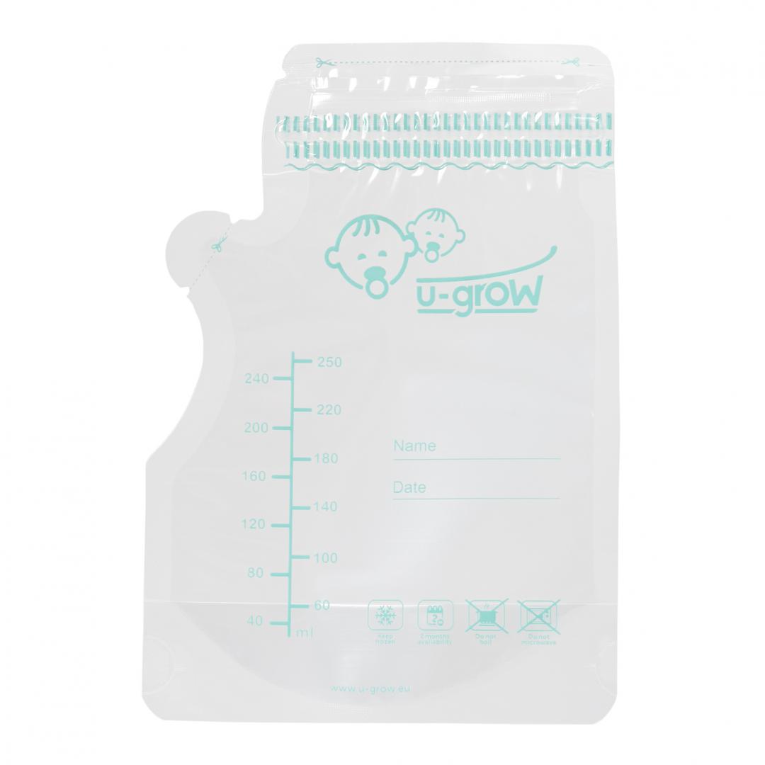 Pungi Stocare Lapte Matern U-GROW 30 bucăți - Siguranță Garantată - imagine 3