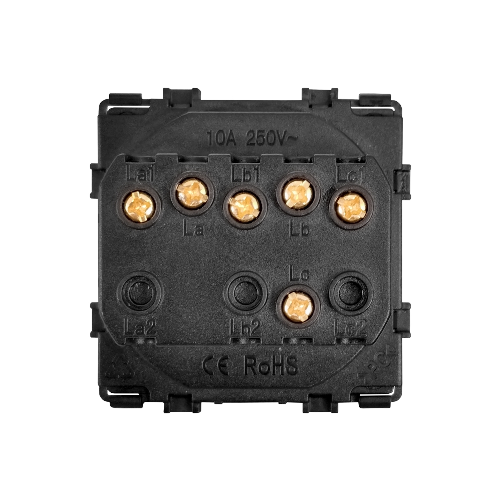 Modul Intrerupator Triplu LUXION, Mecanic, 10A - imagine 8