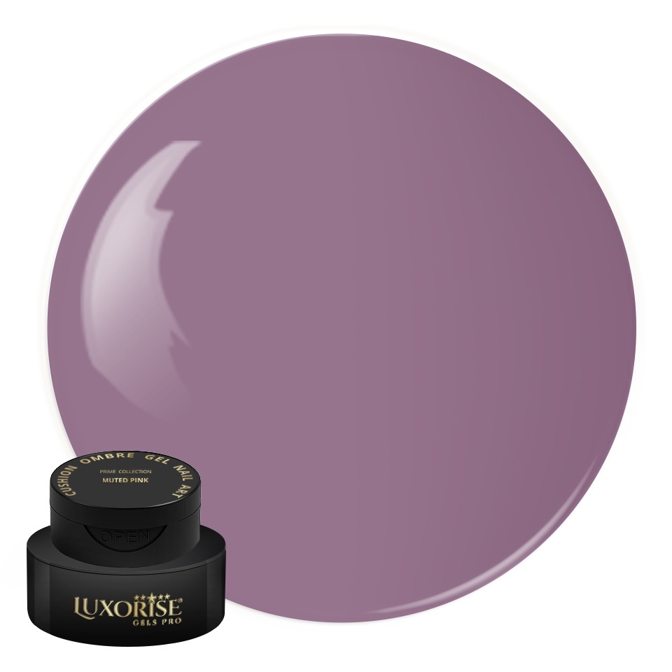 Gel UV Nail Art Babyboomer LUXORISE Cushion Ombre Prime - Muted Pink, 2ml