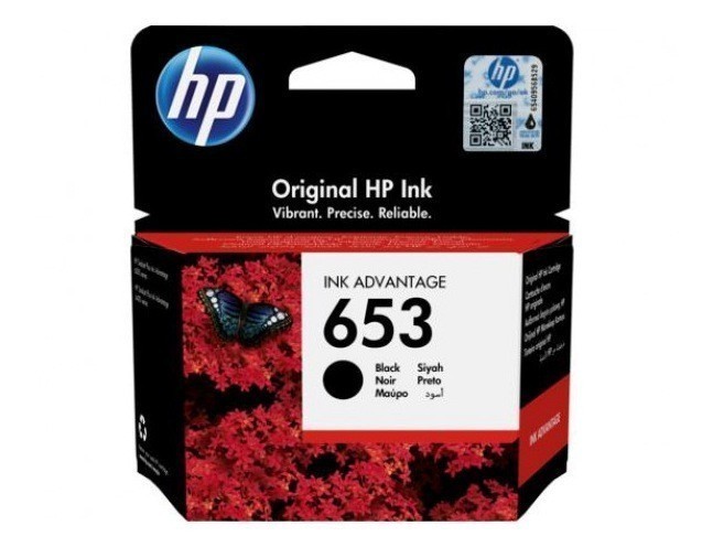 Cartuș Original HP 653 Black 3YM75AE - 360 pagini