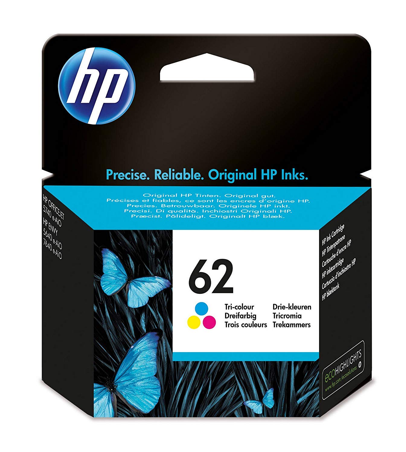 Cartuș Color Original HP 62 C2P06AE - Culori Vii Premium