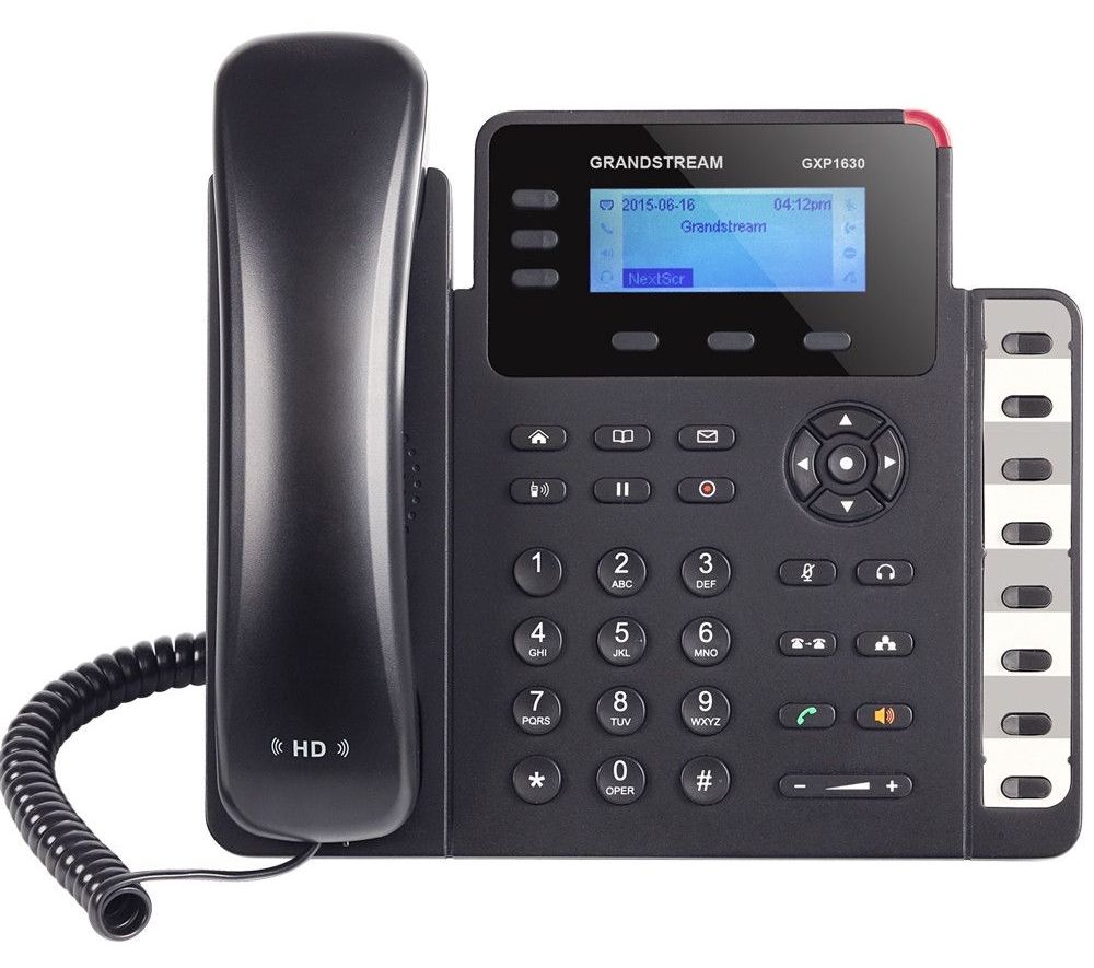 Grandstream GXP1630 - Telefon VoIP 3 Linii HD