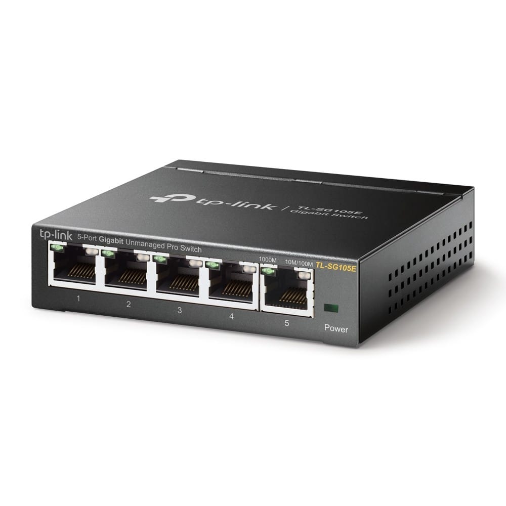 Switch TP-LINK TL-SG105E 5 Porturi Gigabit Easy Smart - imagine 5