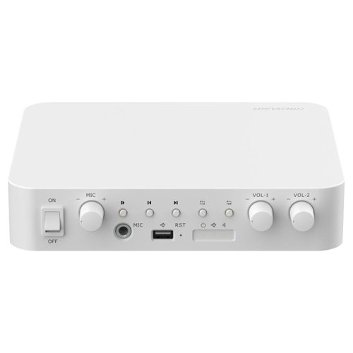 Amplificator IP Hikvision DS-QAE1A80G1-VB, 80W, 2 zone