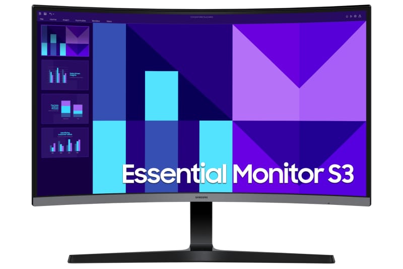 Monitor Samsung 27" Full HD 100Hz Curved - LS27D392GAUXEN - imagine 2