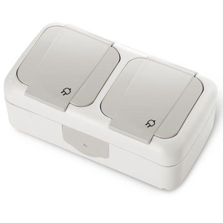 Priza Dubla Panasonic VI-AS+S - Siguranta si Calitate