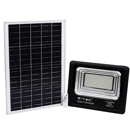 Reflector LED 50W 6000K cu Incarcare Solara V-TAC