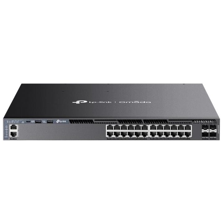 Switch TP-Link TL-SG6428XHP, 24 Porturi PoE+ 10G