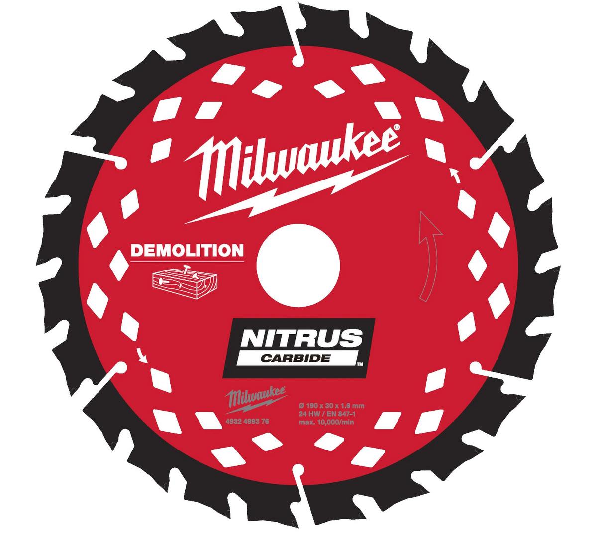 Pană Fierăstrau Milwaukee 190mm Tăieturi Precise