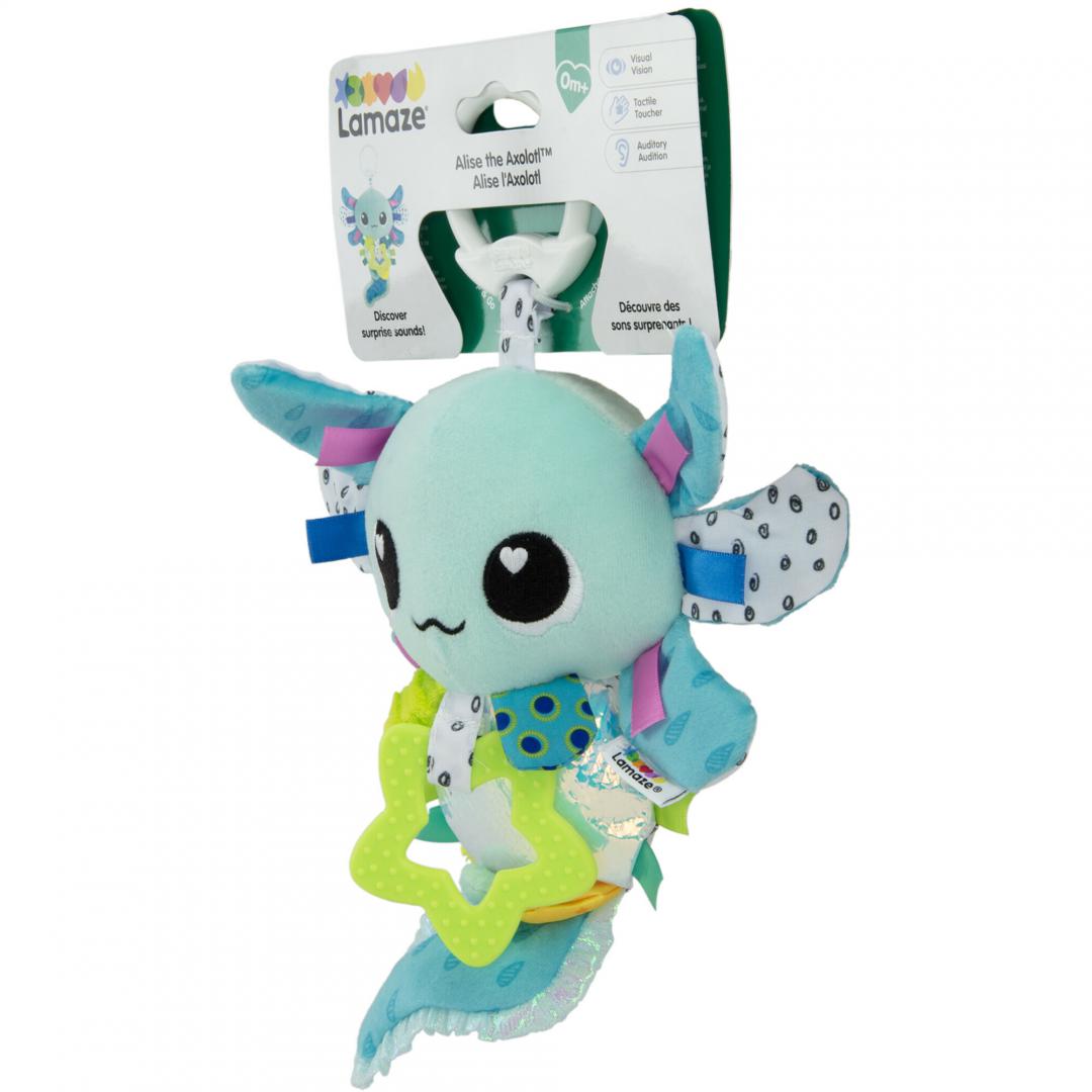 Jucărie Interactivă LAMAZE Salamandra Alise Clip&Go Bebeluși - imagine 2