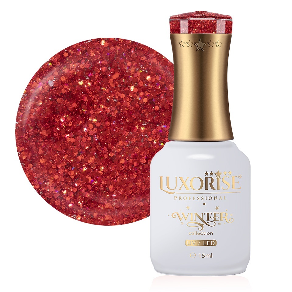 Oja Semipermanenta LUXORISE Fortune Red 15ml